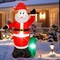 8ft Giant Inflatable Santa Claus with Lighted Gift Bag – All-Weather Outdoor Christmas Decor